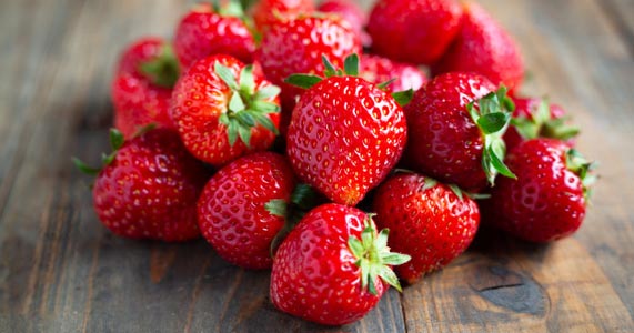 frische Erdbeeren
